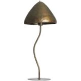 Light&living Tafellamp Ø25x67 cm ELIMO donker bruin brons