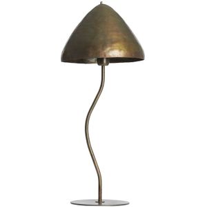 Light&living A - Tafellamp Ø25x67 cm ELIMO donker bruin brons