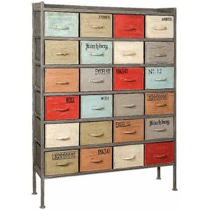 Tower living Drawer (24) Chest - 110x29x150