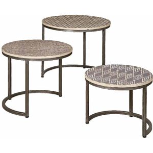 Tower living Coffeetable set of 3