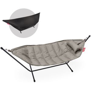 Fatboy Headdemock Superb Deluxe (incl. rack black & pillow) Grey Taupe