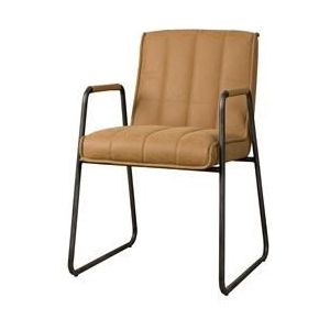 Tower living Santo armchair - fabric Miami 004 cognac (uitlopend)