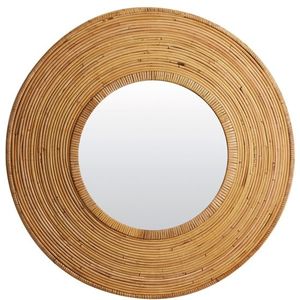 Light&living Spiegel Ø80x8 cm ARCHIE rotan naturel