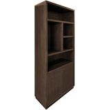 Richmond Boekenkast Oakura 2-deuren (Brown)