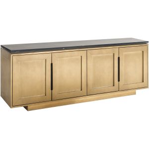 Richmond Dressoir Finsbury 4-deurs (Black/gold)