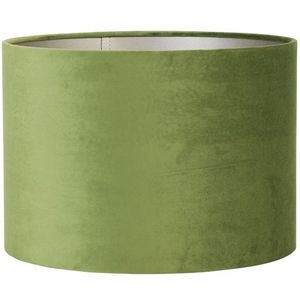 Light&living Kap cilinder 50-50-38 cm VELOURS olive green