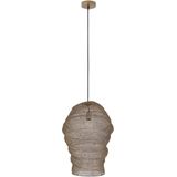 PTMD Miko Brass iron wired hanging lamp see through L