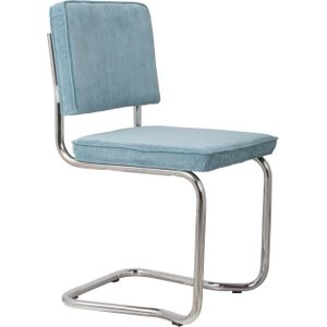 ZUIVER Chair Ridge Kink Rib Blue 12a