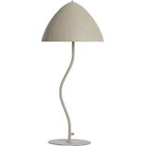 Light & Living Tafellamp Elimo - Grijs - Ø26cm - Modern