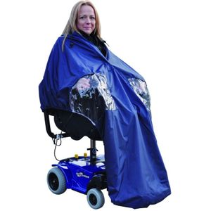 Power Cape voor elektrische rolstoel