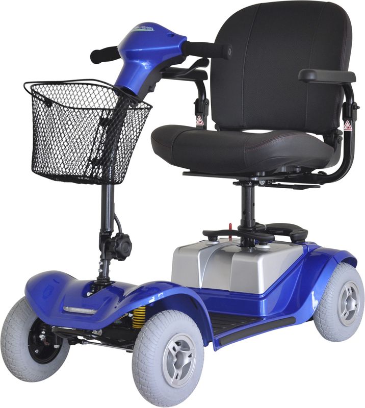 Scootmobiel Kymco Mini LS Comfort+ Blauw geveerd