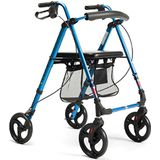 Rollator vermeiren Eco plus lichtgewicht blauw