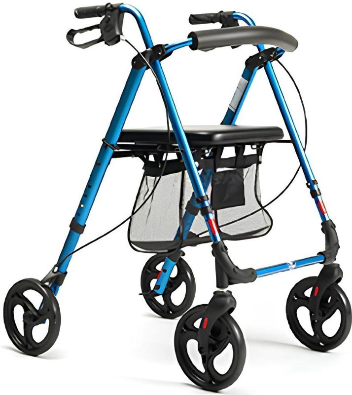 Rollator vermeiren Eco plus lichtgewicht blauw
