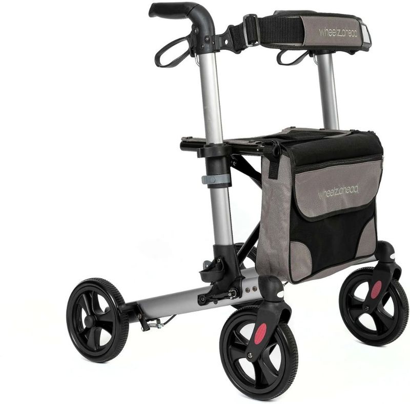 WheelzAhead TRACK Rollator &ndash; Antraciet
