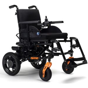 Vermeiren Verso Electrische rolstoel - Zwart/Oranje