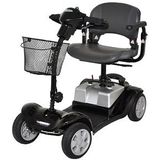 Scootmobiel Kymco Mini LS Comfort+ Zwart geveerd