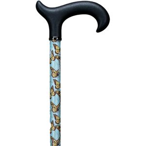 Wandelstok Gastrock Aluminium Derby Schmetterling