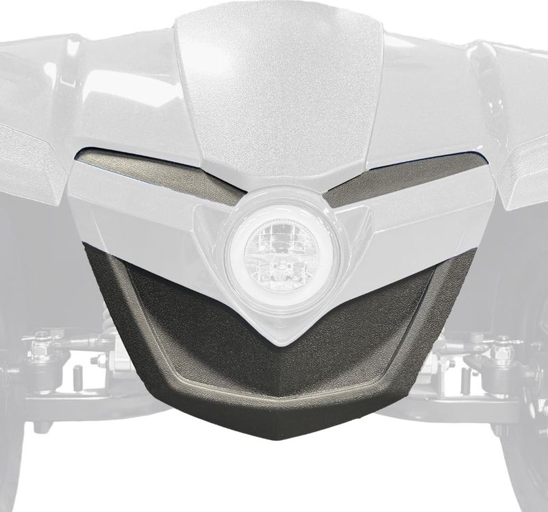 Voorbumper Vermeiren Mercurius 4D - Zwart