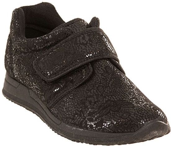 Comfortschoen Olivia zwart, dames maat 38