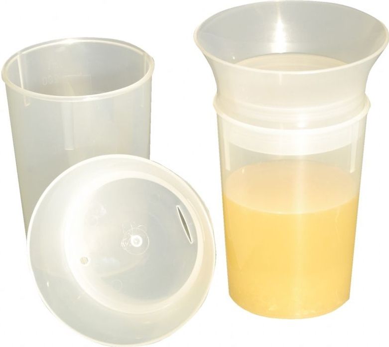 Able2 - Heidi Beker - Beker met Kraagdeksel - 50 ml - Vaatwasserbestendig