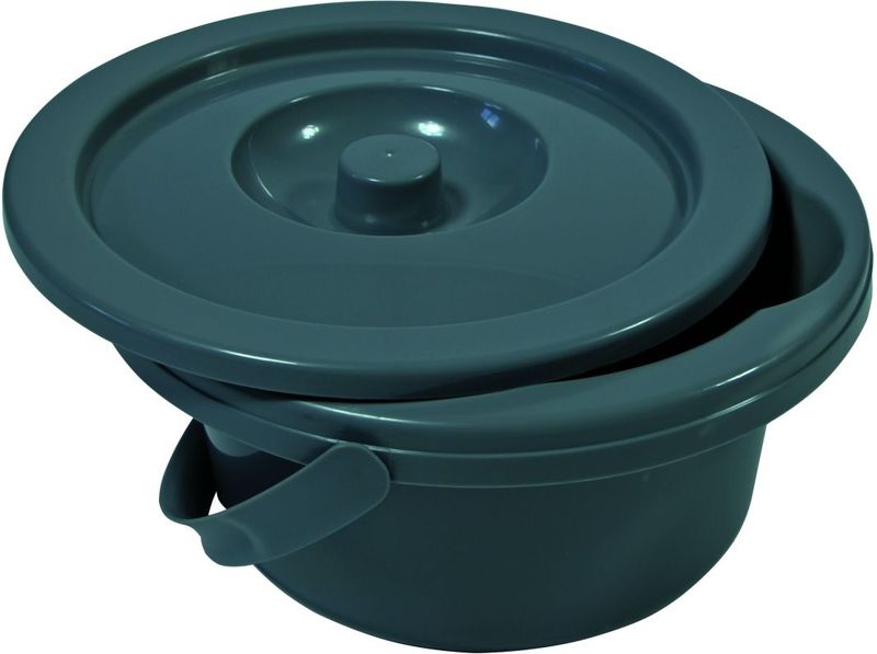 Toiletemmer met deksel