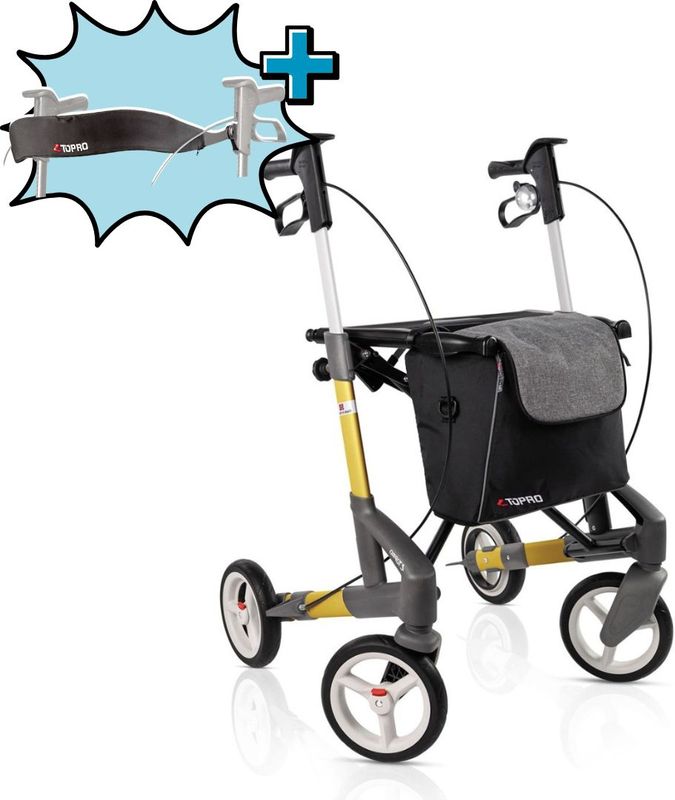 Rollator TOPRO Troja 5G geel
