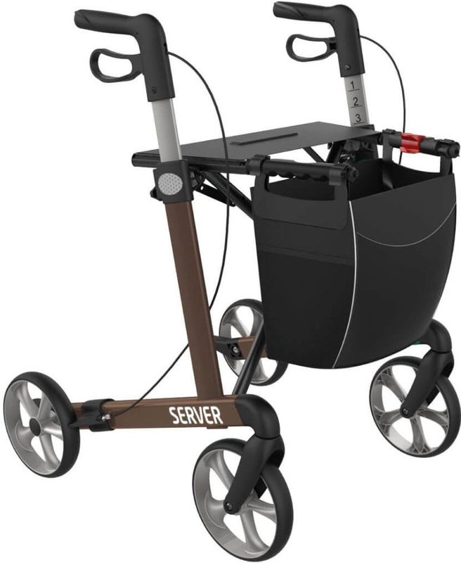 Rehasense - Server - Rollator - Opvouwbaar - Stabiel - Duurzaam