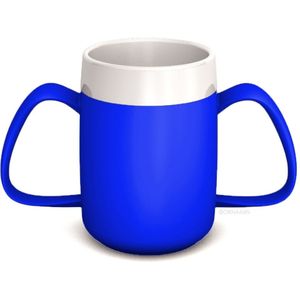 Conische ergobeker - blauw - Ornamin