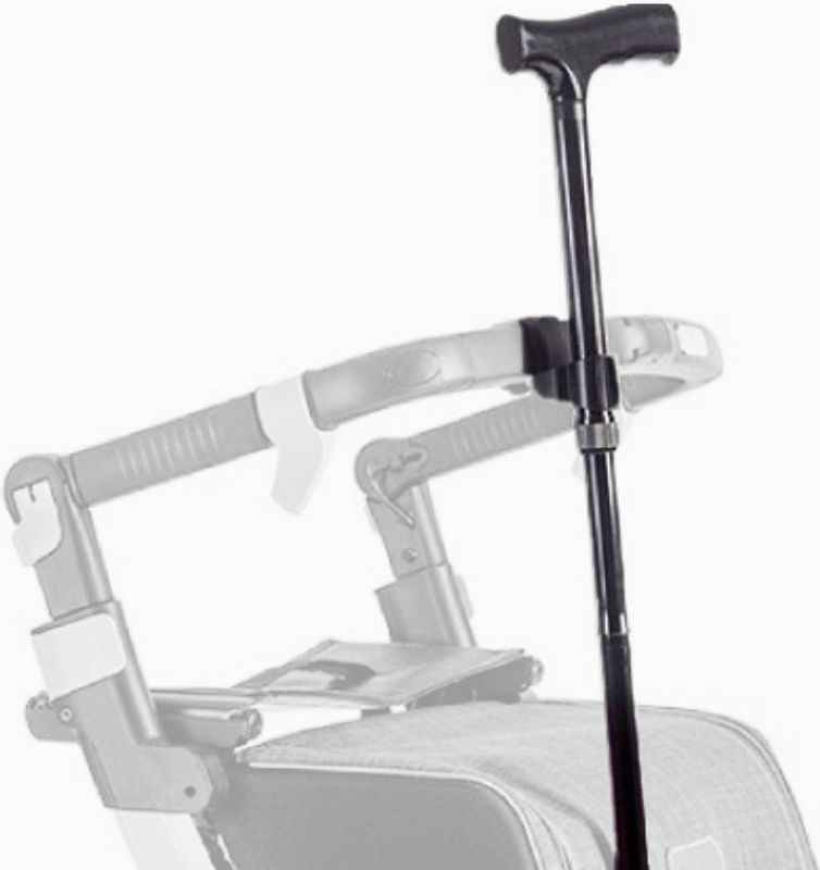 Stokhouder voor rollator Rollz Flex