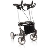 TOPRO Troja Walker 2 Onderarm Rollator –  Lichtgewicht, Stabiel en Comfortabel - Zilver Extra Small