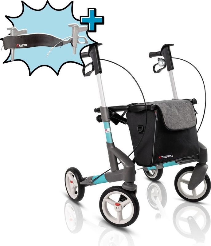 rollator TOPRO Troja 5G turqoise small
