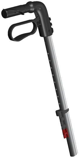 TOPRO Duwstang Compleet met Handvat, Links, Maat Medium 25mm