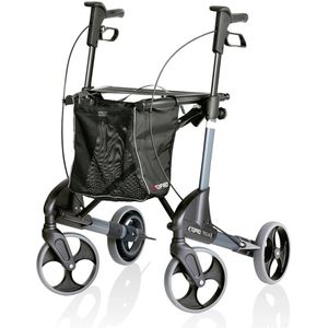 TOPRO Troja Neuro Rollator - Donkergrijs M (parkinson rollator)