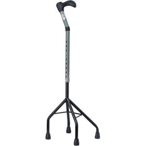 Able2 - Wandelstok vierpoot - verstelbaar