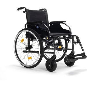 VERMEIREN D200 Rolstoel - Zwart - Zitbreedte 42 cm