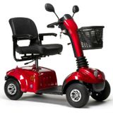 Vermeiren Eris compacte scootmobiel rood