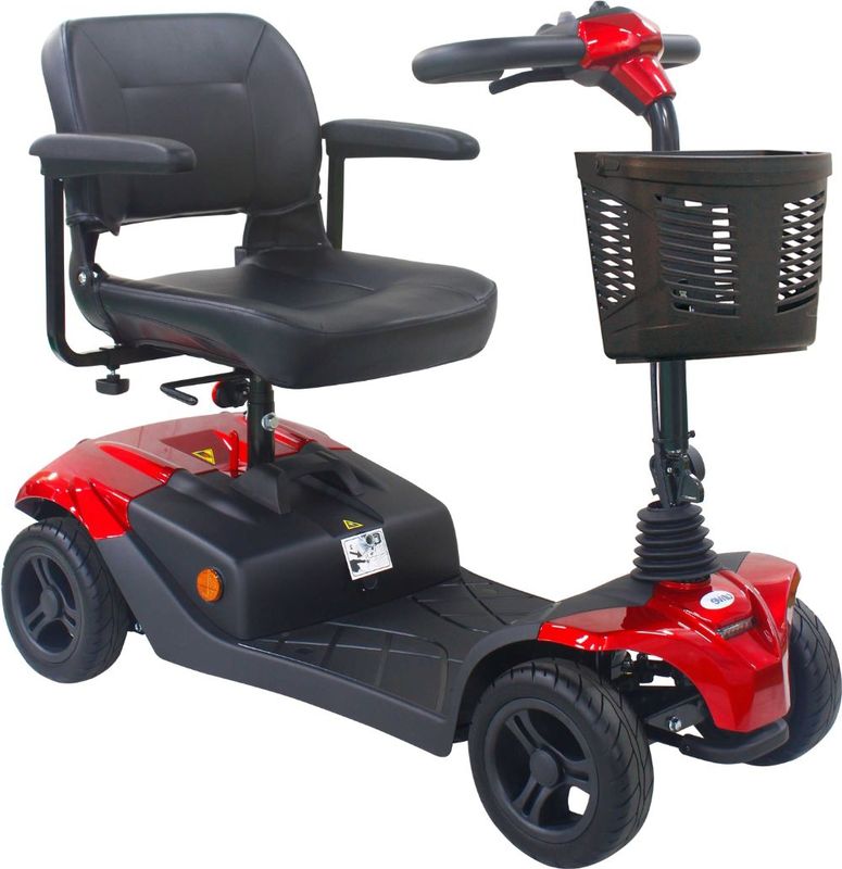 Drive Crow (ST3) demontabele scootmobiel - Rood - 6 km/u