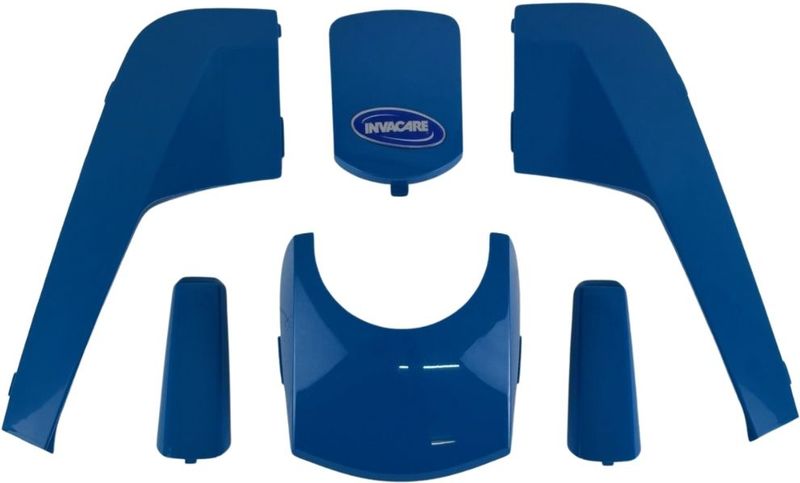 Invacare Scootmobiel accentkleur kapdelen - Alium Blue