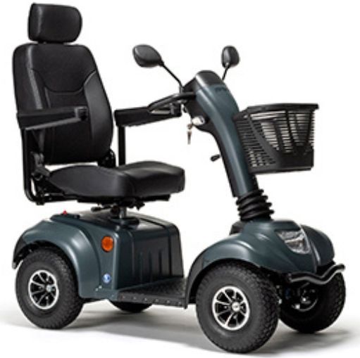 Vermeiren Ceres SE Compacte scootmobiel Umbra Grey (donkergrijs)