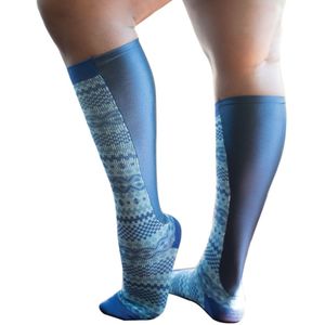 Fairisle blauw 41 - 43