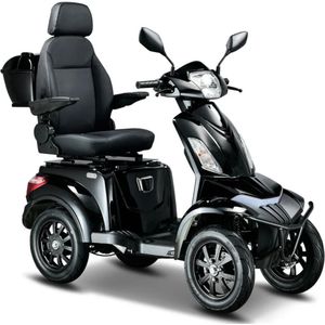IVA S1000 scootmobiel 4 wielen - Zwart