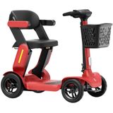 Paiseec S3 Rood lichtgewicht opvouwbare scootmobiel