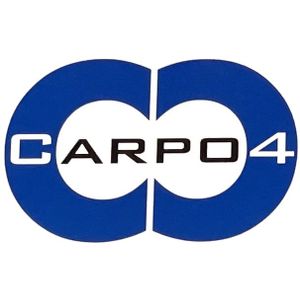 Sticker Logo Vermeiren Carpo 4 achterkap origineel