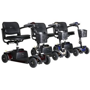Opvouwbare scootmobiel Excel Xena kleur champagne 4 wiel
