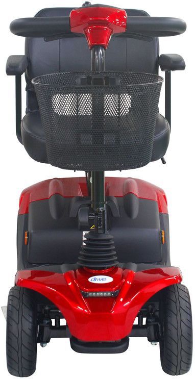 Scootmobiel opvouwbaar Drive ST3D met vering rood