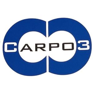 Sticker Carpo 3 voorkap origineel Vermeiren