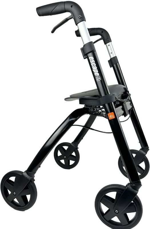 Nipglide Escape Rollator - Uw Sleutel tot Vrijheid en Comfort - Zwart