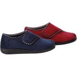 MSF pantoffel - blauw laag damesmodel maten 36-42