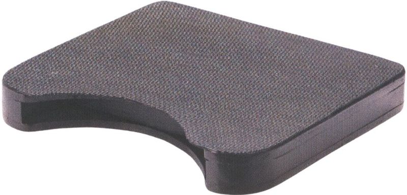 Universele Scootmobiel Plateauverhoger / Treeplankverhoger 5 cm &ndash; Zwart