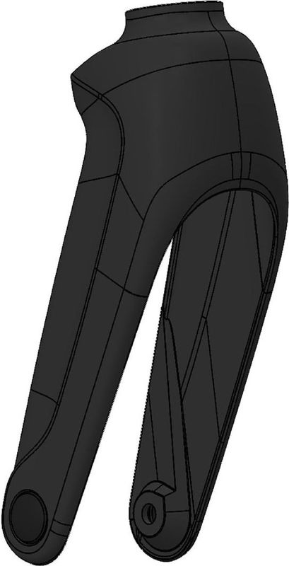 Voorvork Grijs &ndash; Origineel voor TOPRO Olympos ATR